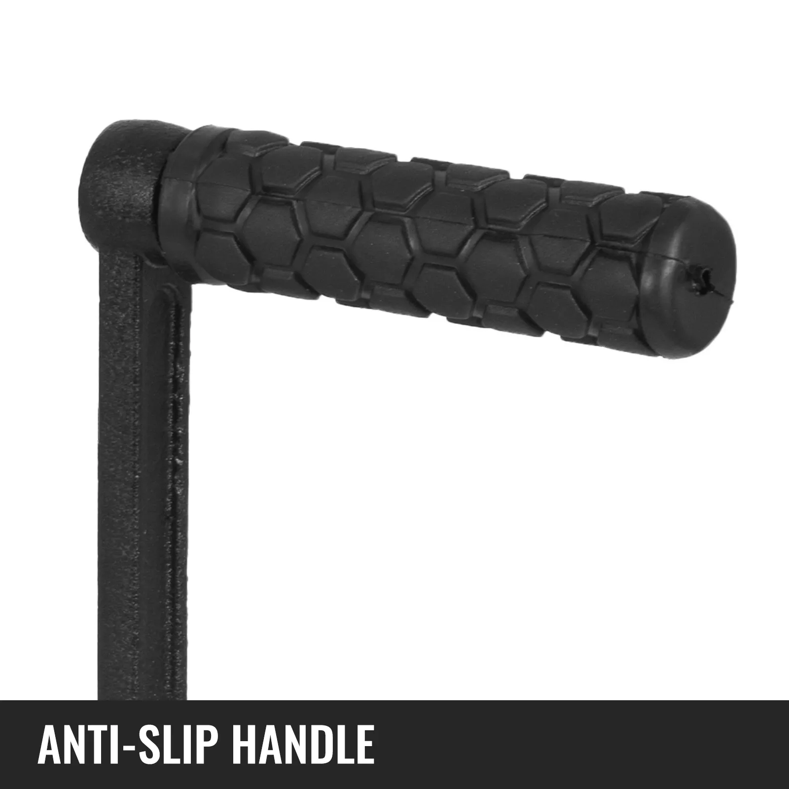 anti-slip handle of VEVOR torque multiplier wrench.