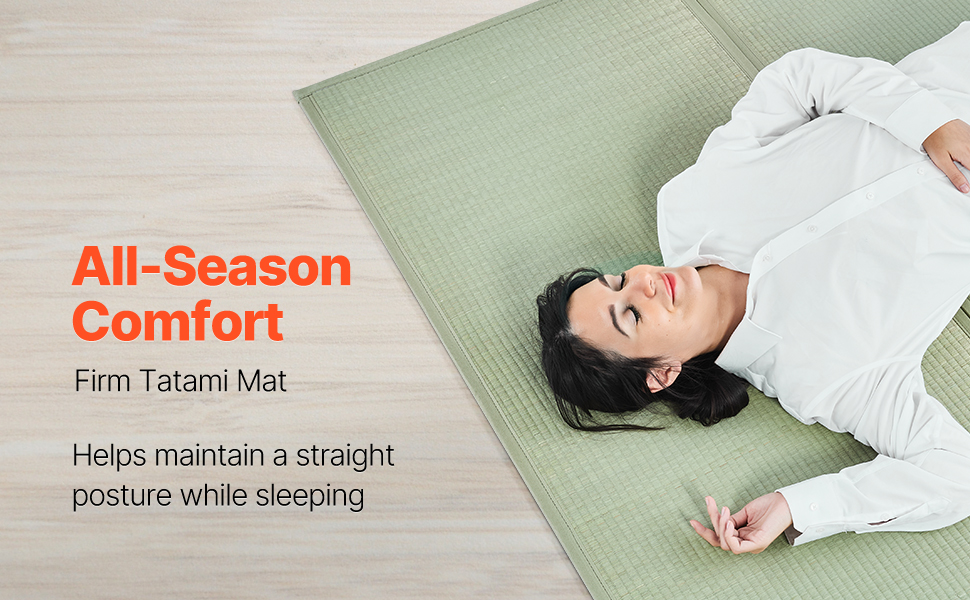 VEVOR Traditional Tatami Mat — Japanese Floor Mattress