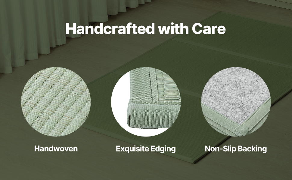 tatami さん専用 VEVOR Japanese Tatami Mat, Queen Size Foldable Japanese Tatami