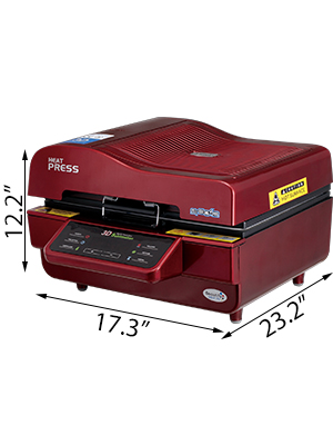 VEVOR Heat Press Multi-Function 3D Sublimation Machine 2800W 3D