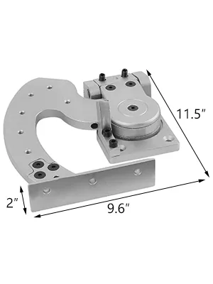 VEVOR Lambo-Türscharniersatz mit den Abmessungen: 11,5 x 9,6 x 2 Zoll.