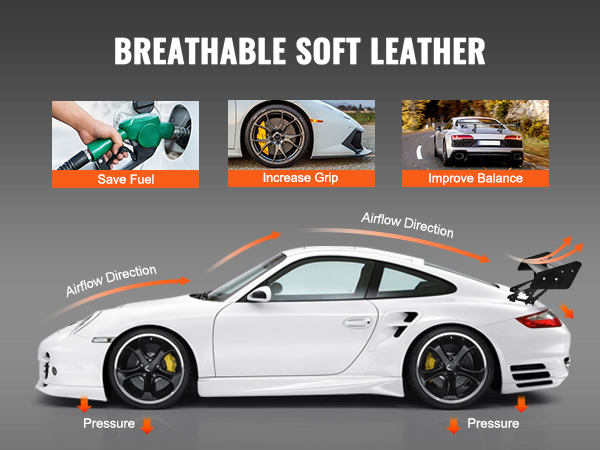 VEVOR GT Wing Car Spoiler, 53.1 inch Universal Spoiler with