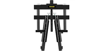 VEVOR cylinder liner puller in black with adjustable arms and sturdy construction