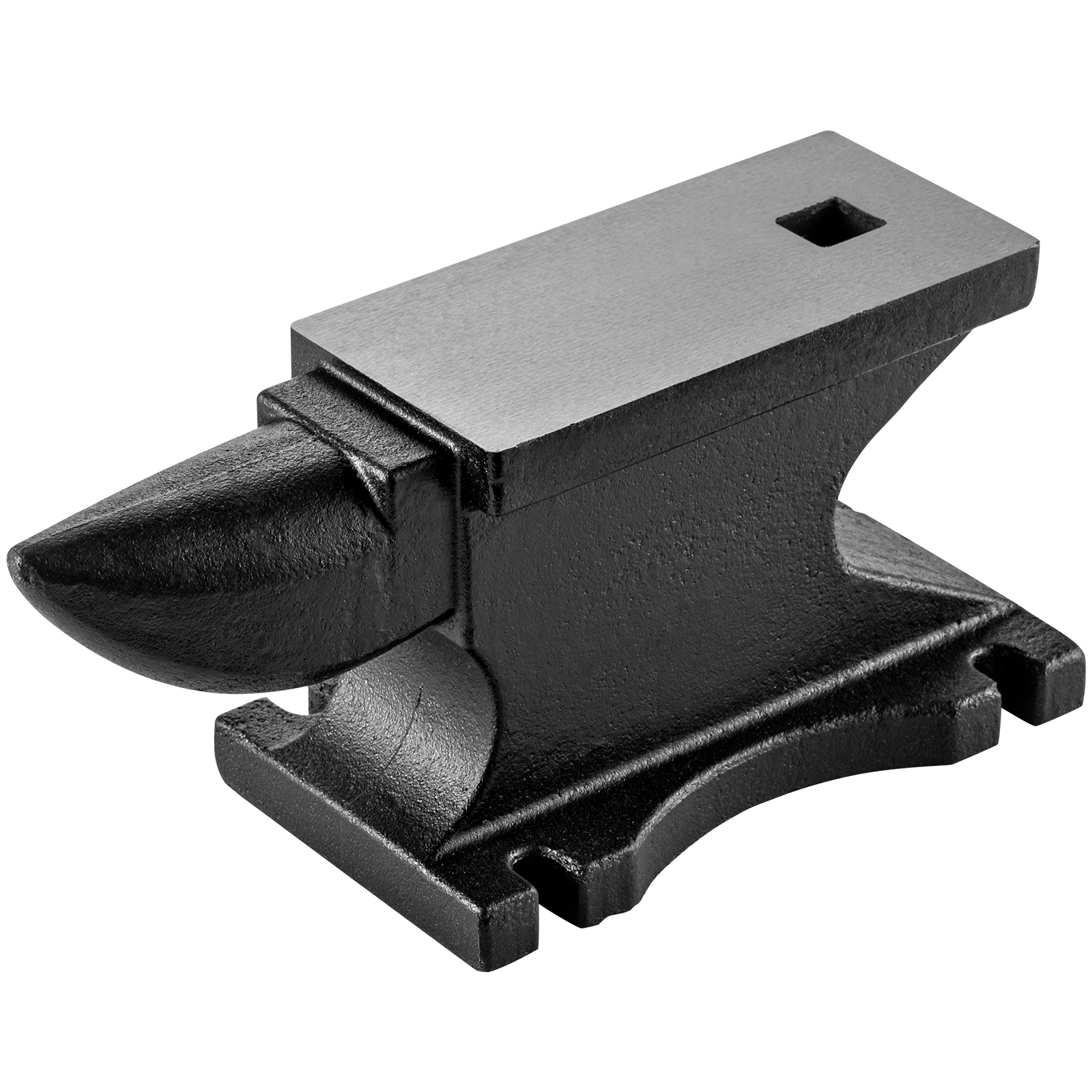 VEVOR Cast Iron Anvil, 55 Lbs(25kg) Single Horn Anvil with 8.6 x