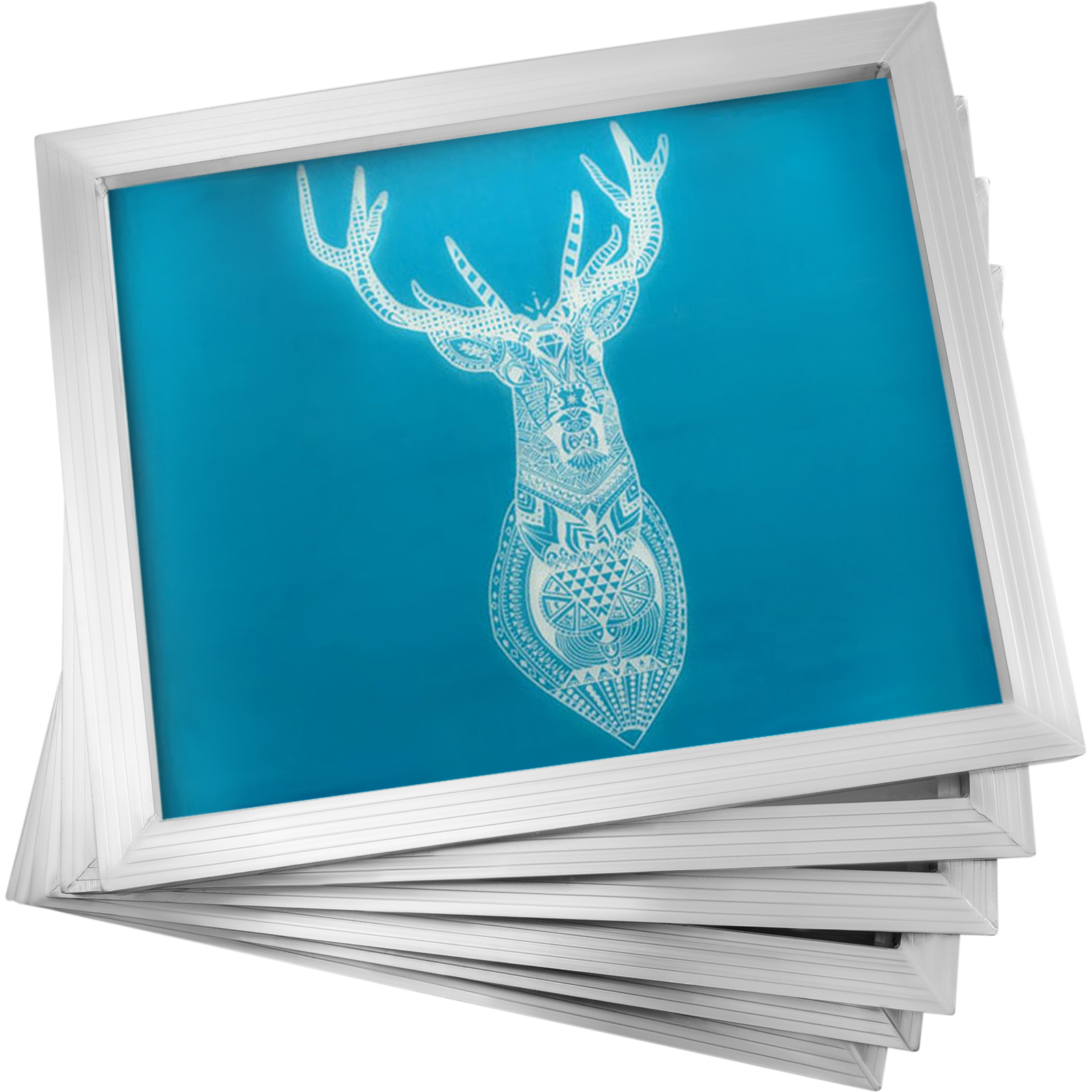 MYCE silk screen プリント　版画 VEVOR Silk Screen Frame 6 Pieces Aluminum Silk Screen Frame 16X20