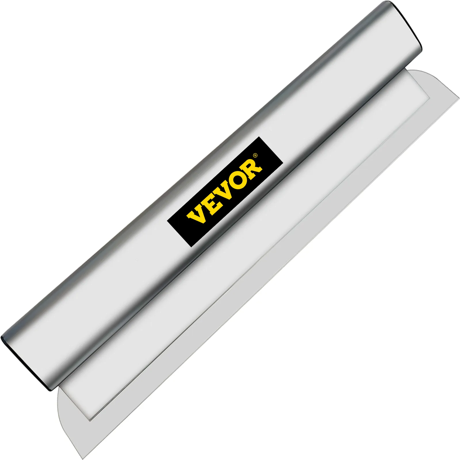 VEVOR skimming blade with metallic handle and sharp, wide blade.
