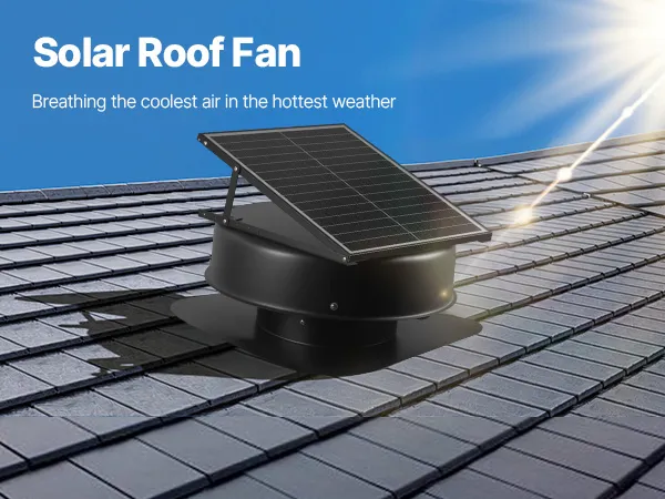 Solar Energy Natural Light Solar Attic Fan 36 Watt 40W Solar