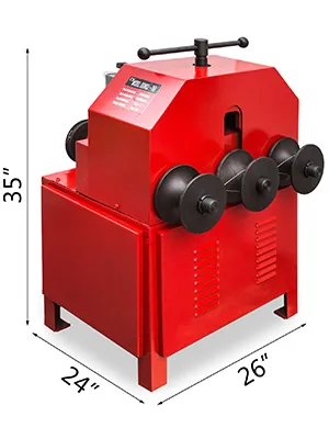 VEVOR Pipe Tube Bender, 9 Round and 8 Square Die Set Electric Pipe Tube Bender 1.5KW Multi-function Electric Pipe Bender