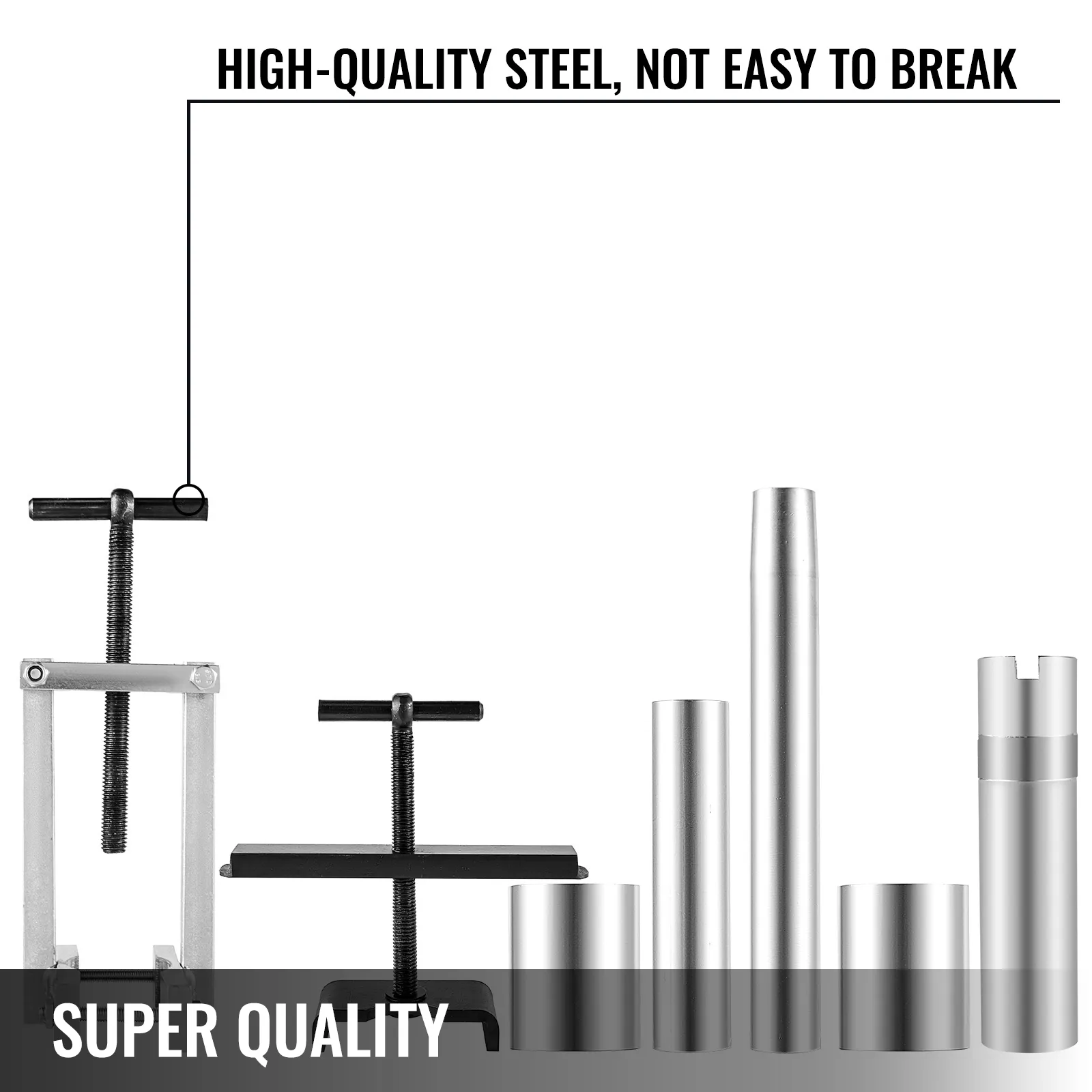 VEVOR turbine shaft kit, high-quality steel components set, super quality.