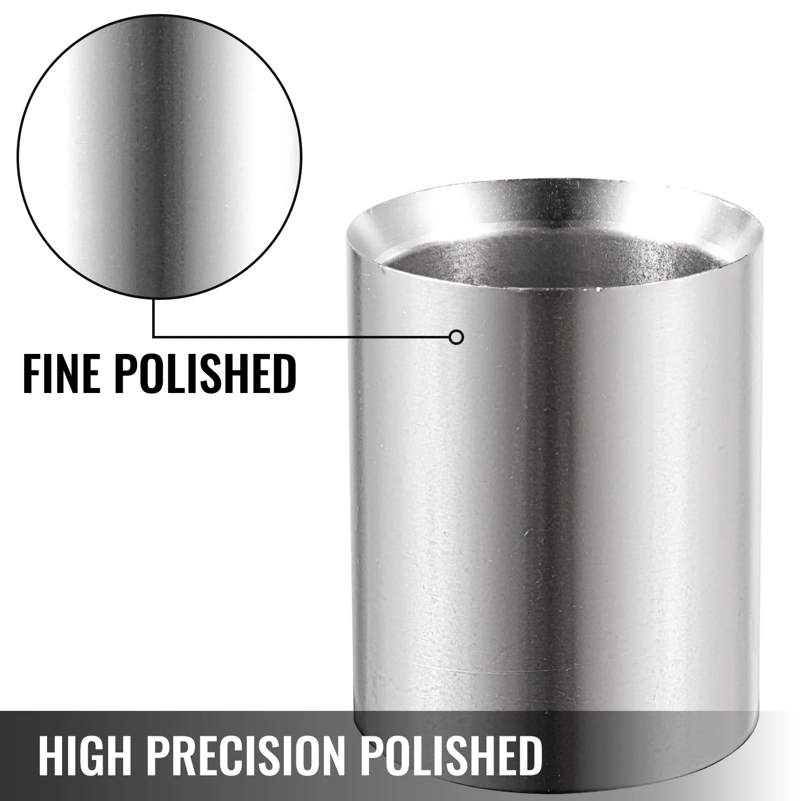 high precision polished VEVOR turbine shaft kit with fine polished details.