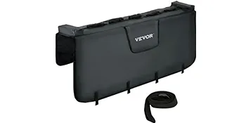 Almohadilla para portón trasero VEVOR con correas y bolsillos para proteger la caja del camión.