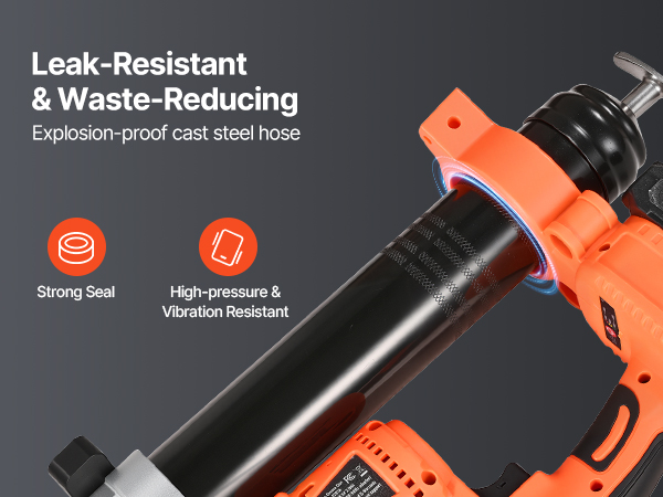 Akku-Fettpresse – 3-stufig Verstellbar, 560W, 6000 Psi, 300 Ml/min, Kompatibel Mit Makita 18V – Inkl. Zubehör