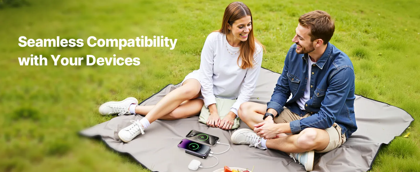 VEVOR 10000mAh Magnetic Wireless Power Bank – 20W, Type C