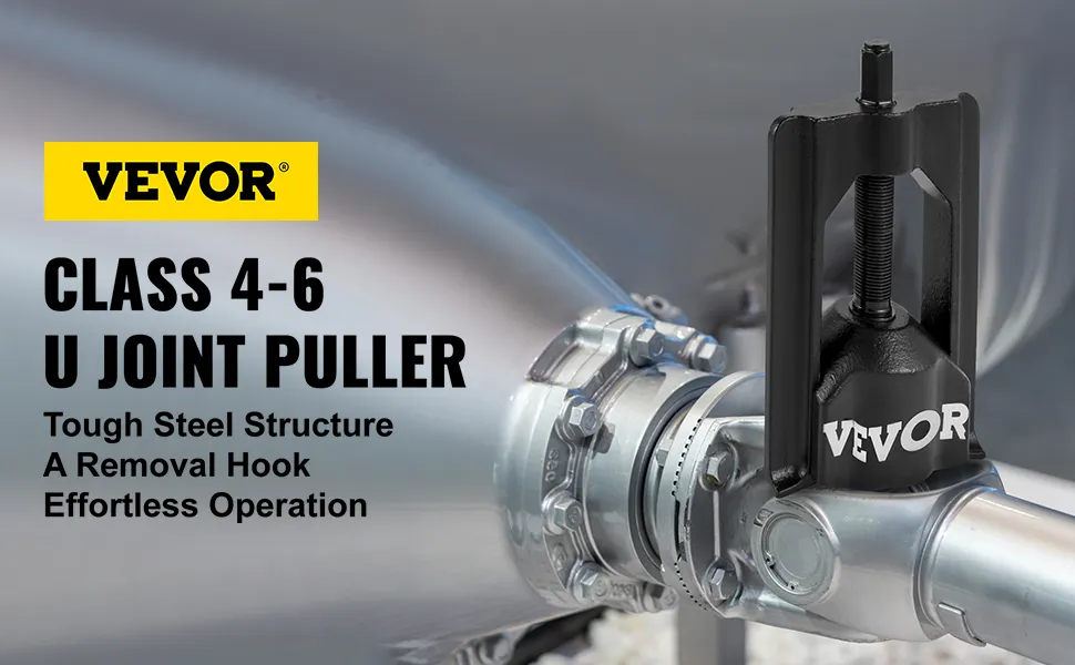 VEVOR u joint puller with tough steel structure for effortless operation and removal.