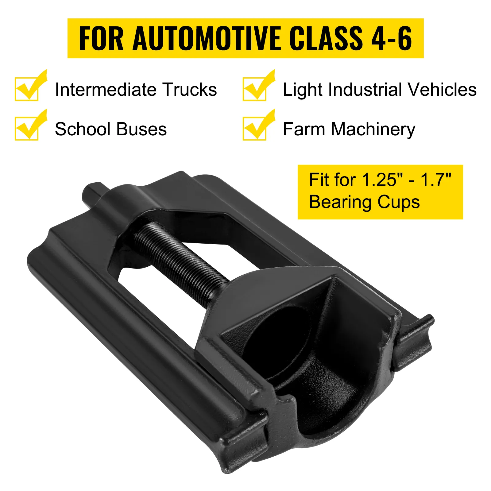 VEVOR u joint puller for automotive class 4-6 vehicles, fits 1.25"-1.7" bearing cups.