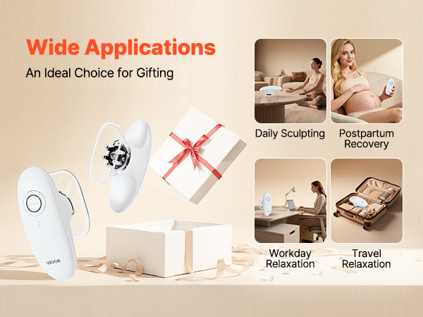 VEVOR Body Sculpting Machine, 3-in-1 Electric Cellulite Massager