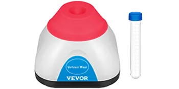 VEVOR vortex mixer with red cap and test tube