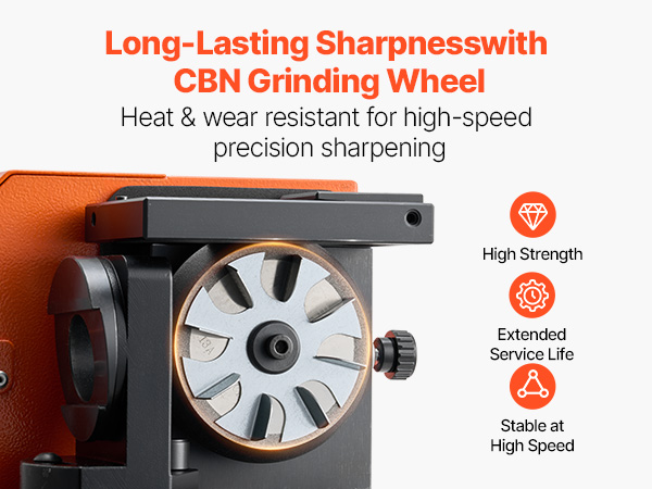 VEVOR Drill Bits Sharpener MR-13D, 3–13mm Professional Drill Bit