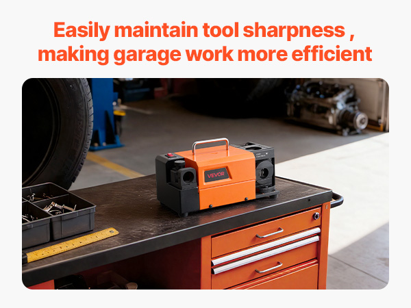 VEVOR Drill Bits Sharpener MR-13D, 3–13mm Professional Drill Bit