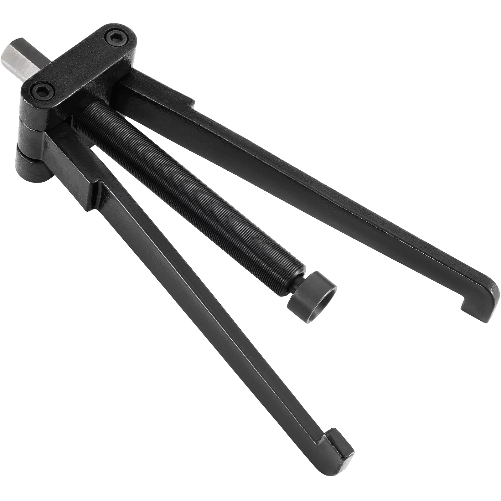 VEVOR marine bearing puller with black adjustable arms and threaded rod.