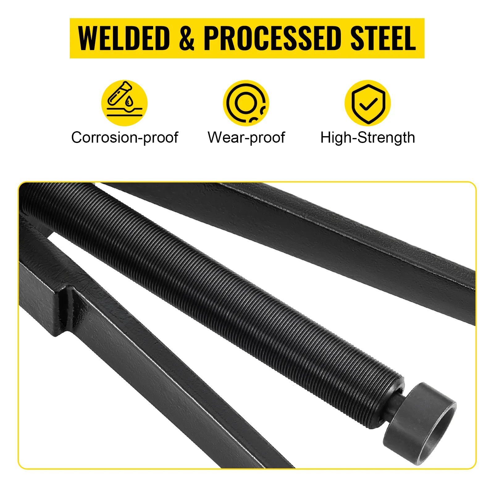 VEVOR marine bearing puller with welded and processed steel, corrosion-proof, wear-proof.