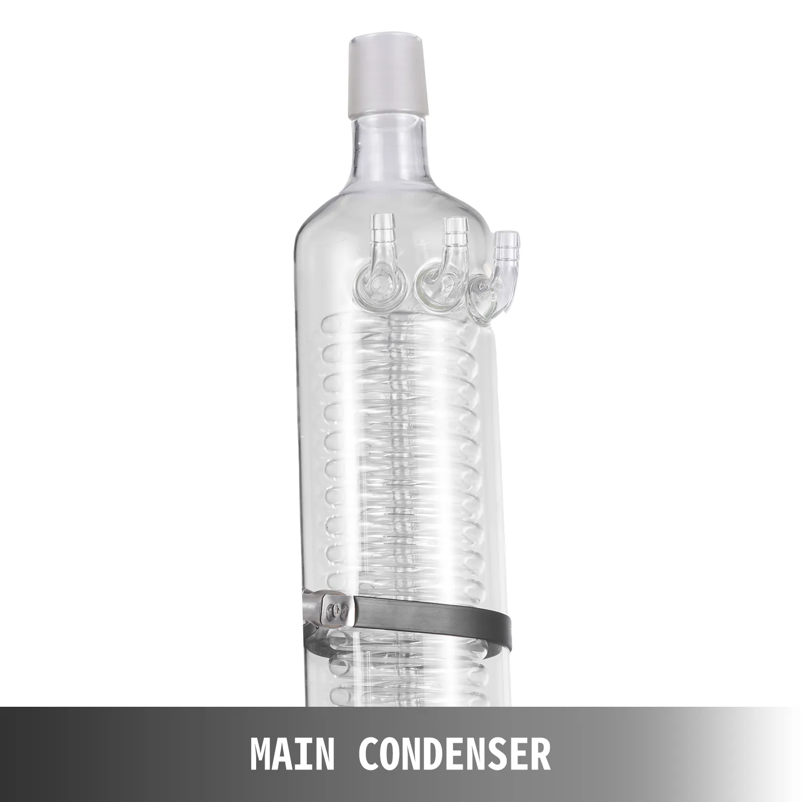 VEVOR rotary evaporator glass condenser.