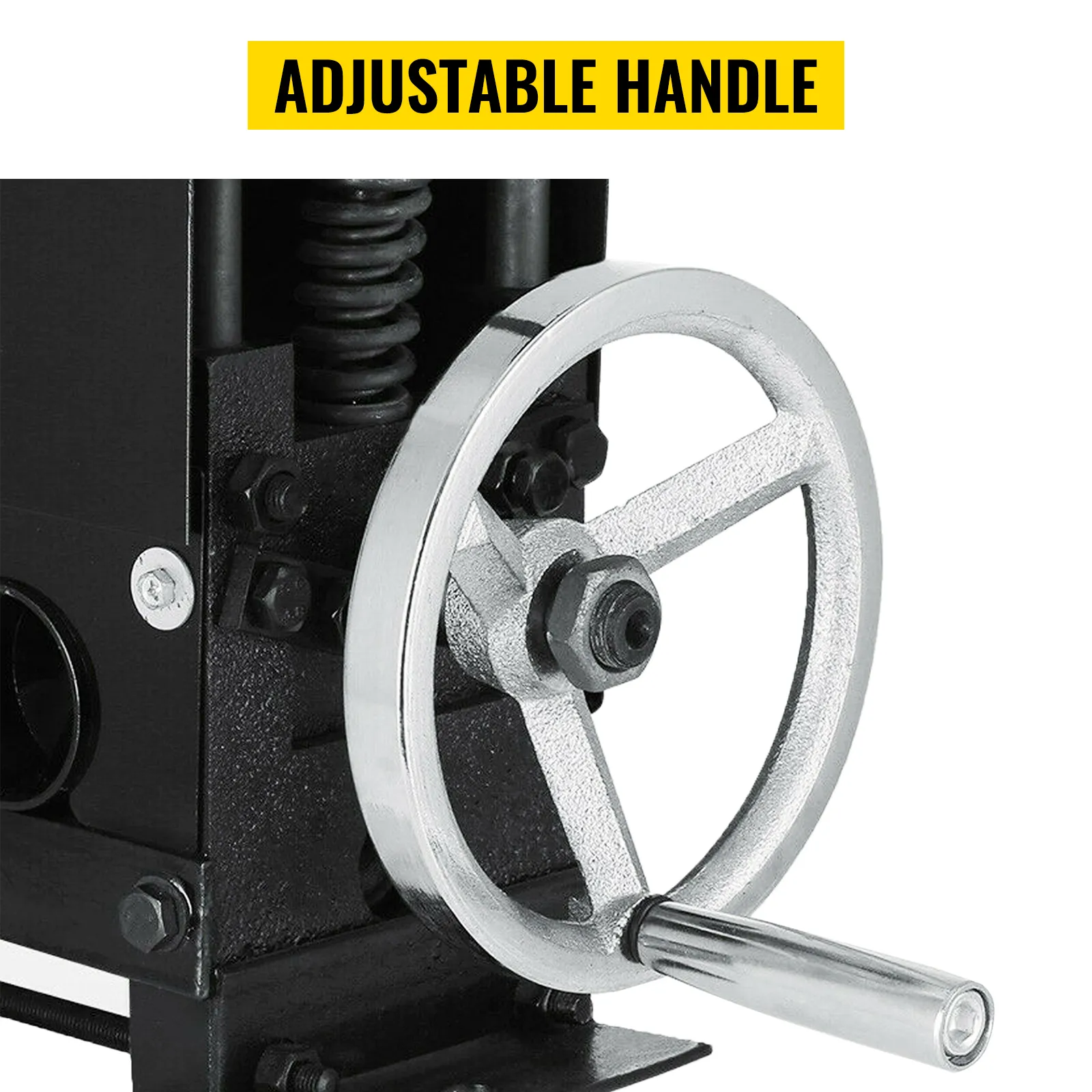 VEVOR wire stripping machine with adjustable handle for efficient wire stripping.