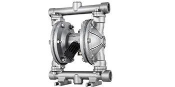 VEVOR air-operated double diaphragm pump in metallic finish