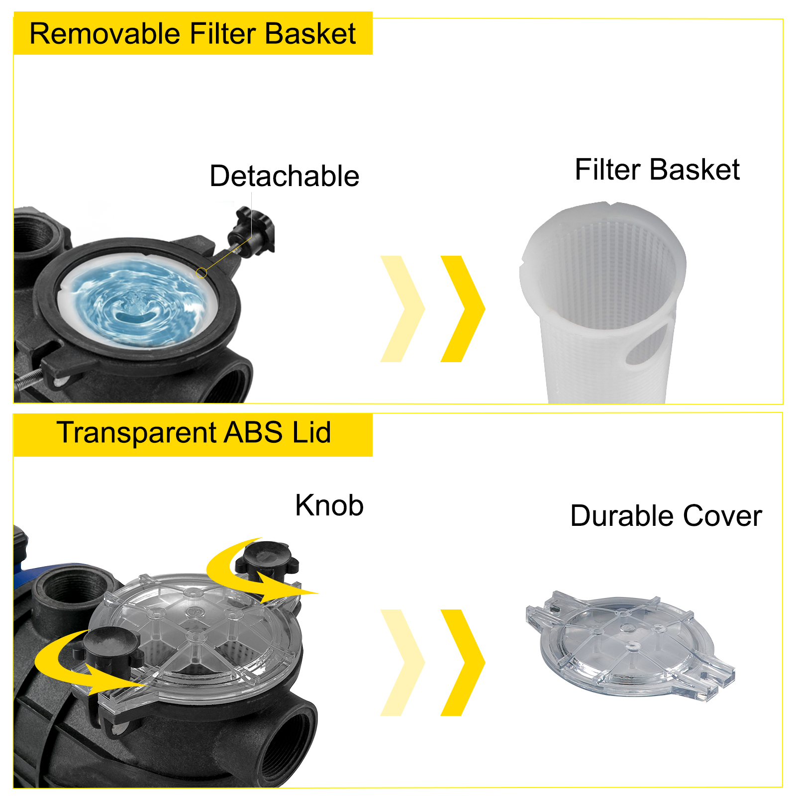 Waterway Plastics 815-4010 Ein/Aus Kippschalter – Ersatzteil Für Poolpumpen-Motoren