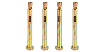 quattro bulloni di ancoraggio metallici per l'installazione del fasciatoio VEVOR.