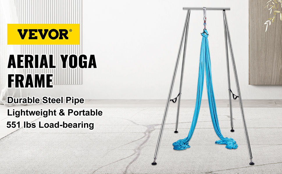 VEVOR Yoga Sling Inversion, 9.6 FT Height Inversion Yoga