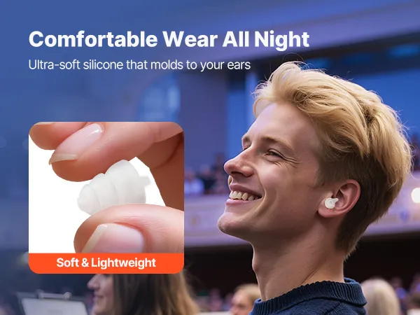vibrating ear plugs Amazon.com: Softvox Ear Plugs for Sleeping 3 Pairs, Reusable Silicone  Earplugs Sound Proof Noise Cancelling for Side Sleeper Study Travel Working  Snoring Blocking -32dB Hearing Protection, with Cord & Case, Blue :