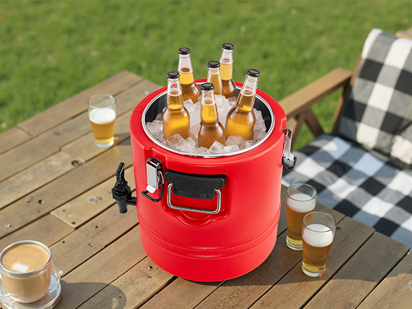 VEVOR 3 Gallon Insulated Beverage Dispenser – Hot & Cold Jug