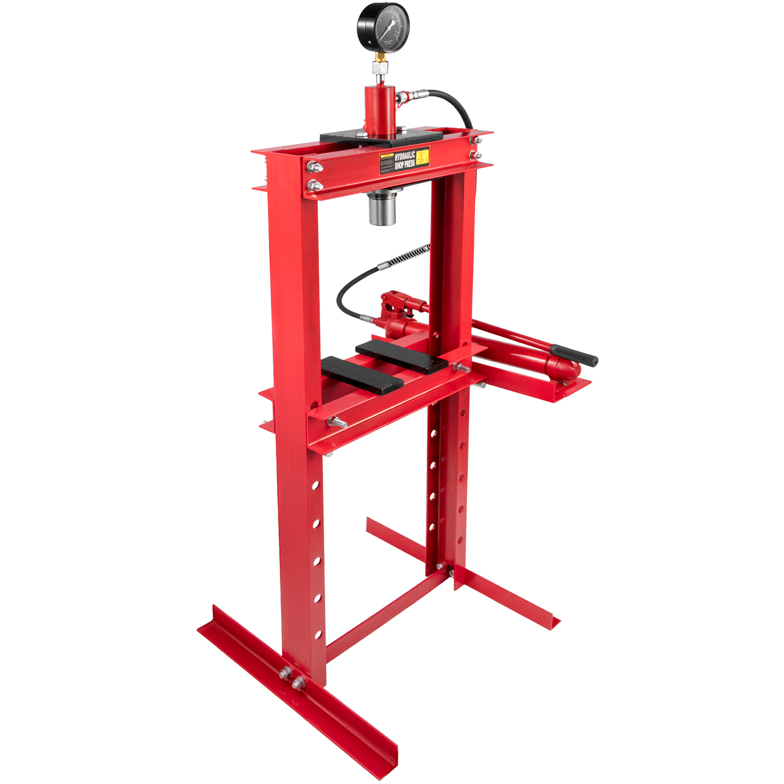 VEVOR Hydraulic Press 12 Ton Hydraulic Shop Floor Press with Heavy