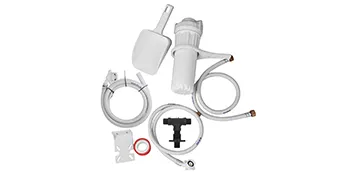 Pala para hielo, mangueras, filtro de agua y conectores para máquina de hielo comercial VEVOR.