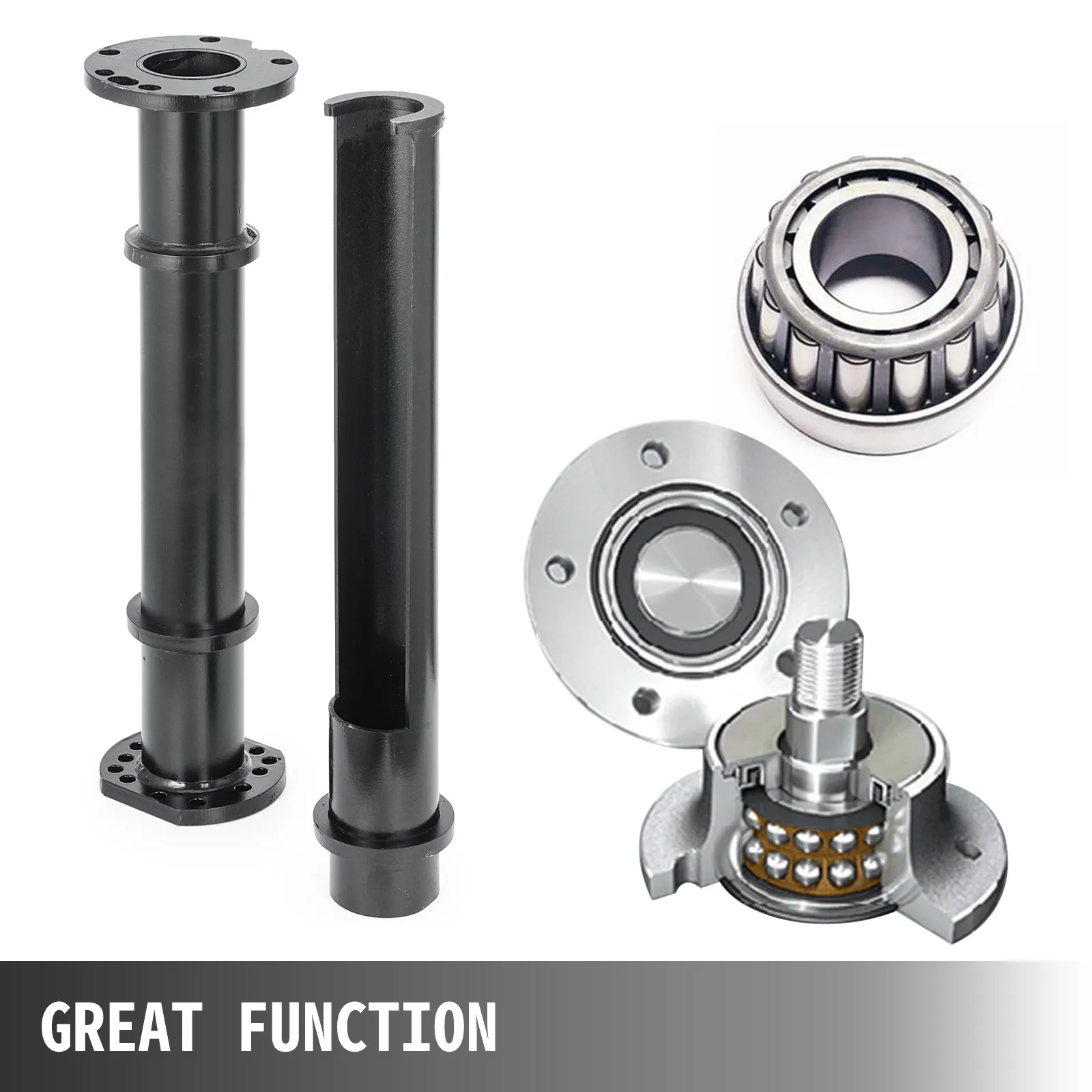VEVOR toyota rear axle bearing puller with automotive components and tool parts.