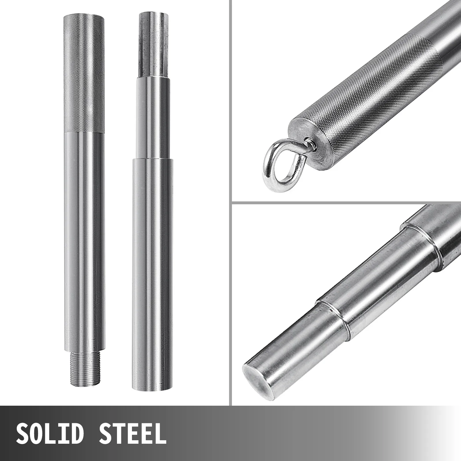 VEVOR gimbal bearing tool, solid steel, close-up details.