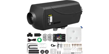 Riscaldatore d'aria diesel VEVOR con kit di installazione, pannello di controllo e accessori