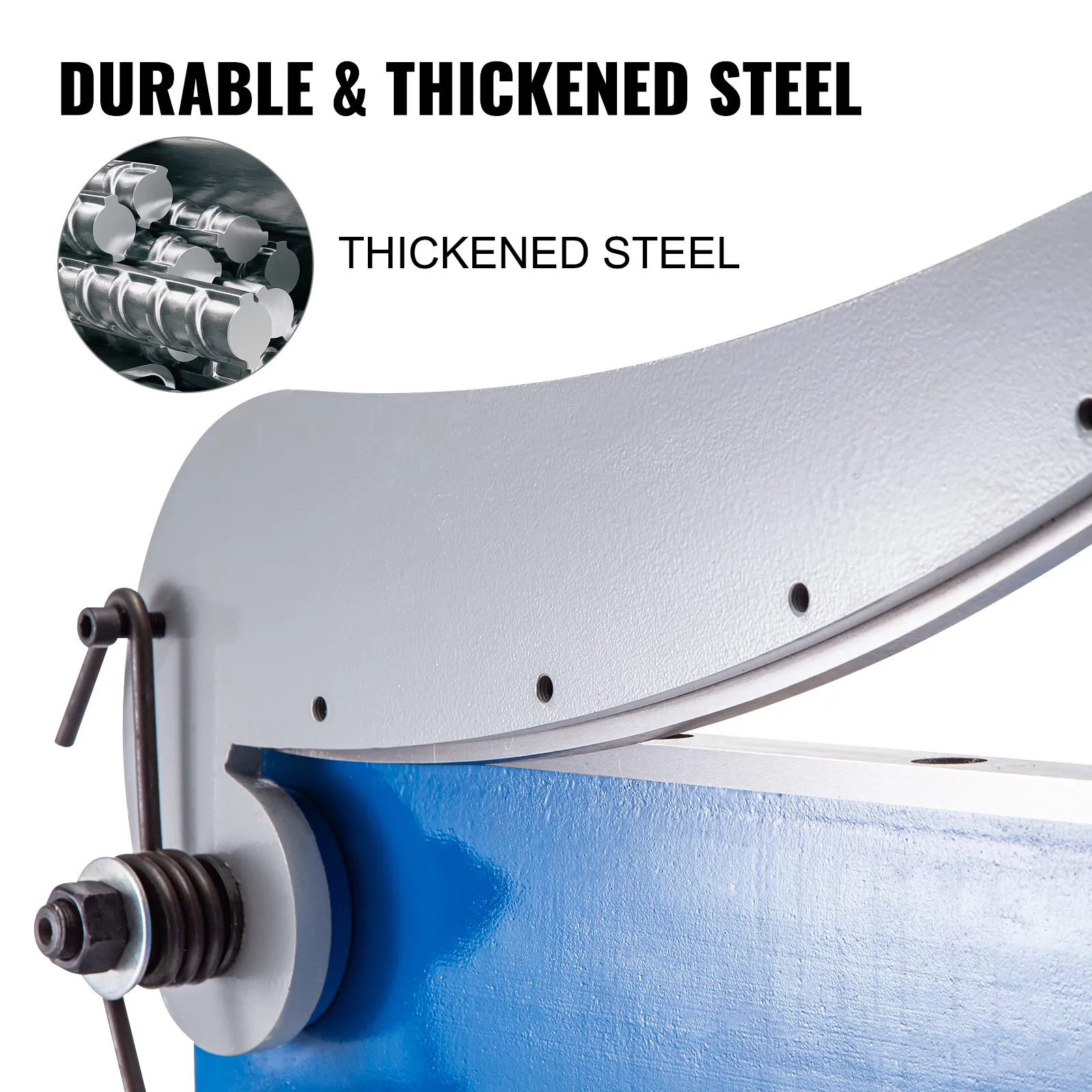 VEVOR guillotinemetaalschaar met duurzaam, dik staal en robuuste constructie.