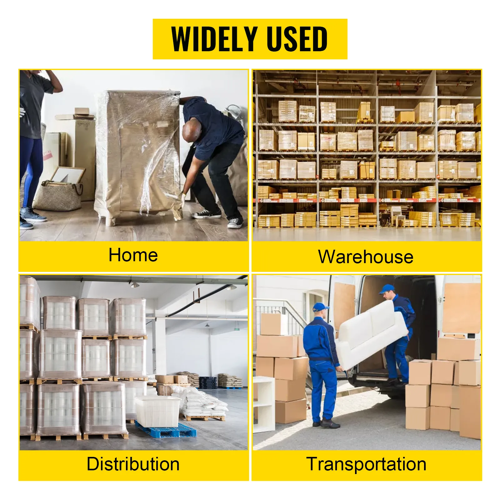 home, warehouse, distribution, and transportation use cases for VEVOR industrial machinery moving skate.