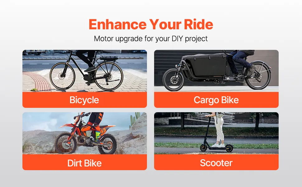 3000W Electric Brushless DC Motor Kit 72V 4900rpm Motor with Speed Controller