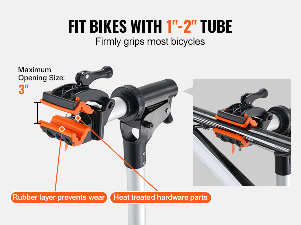 Support De Réparation Vélo Pliable Et Réglable Segawe - Capacité 30 Kg, Plateau Inclus, Noir