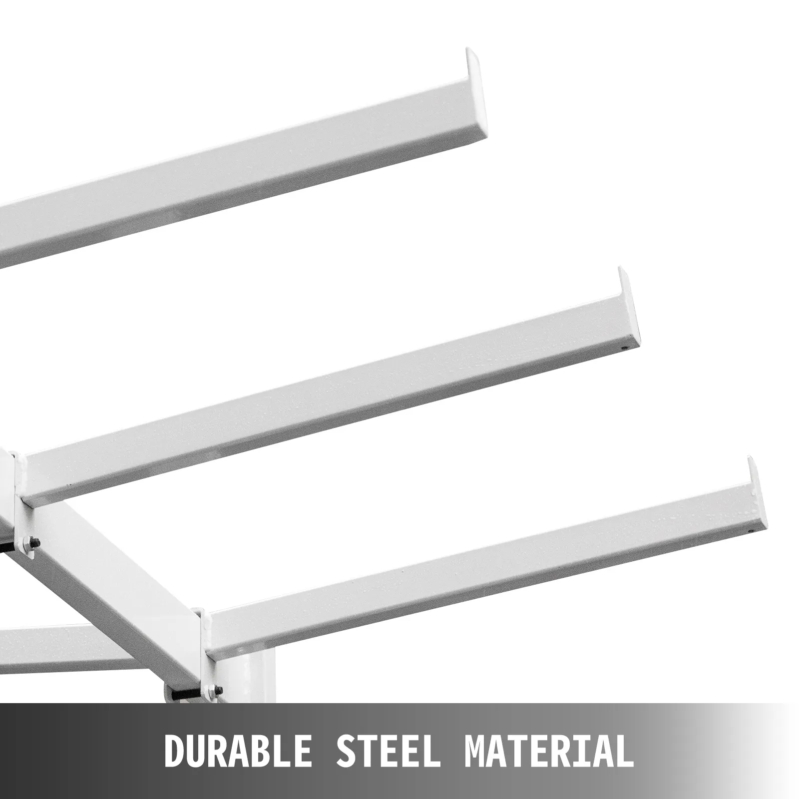 VEVOR folding chair and table cart with durable steel material.