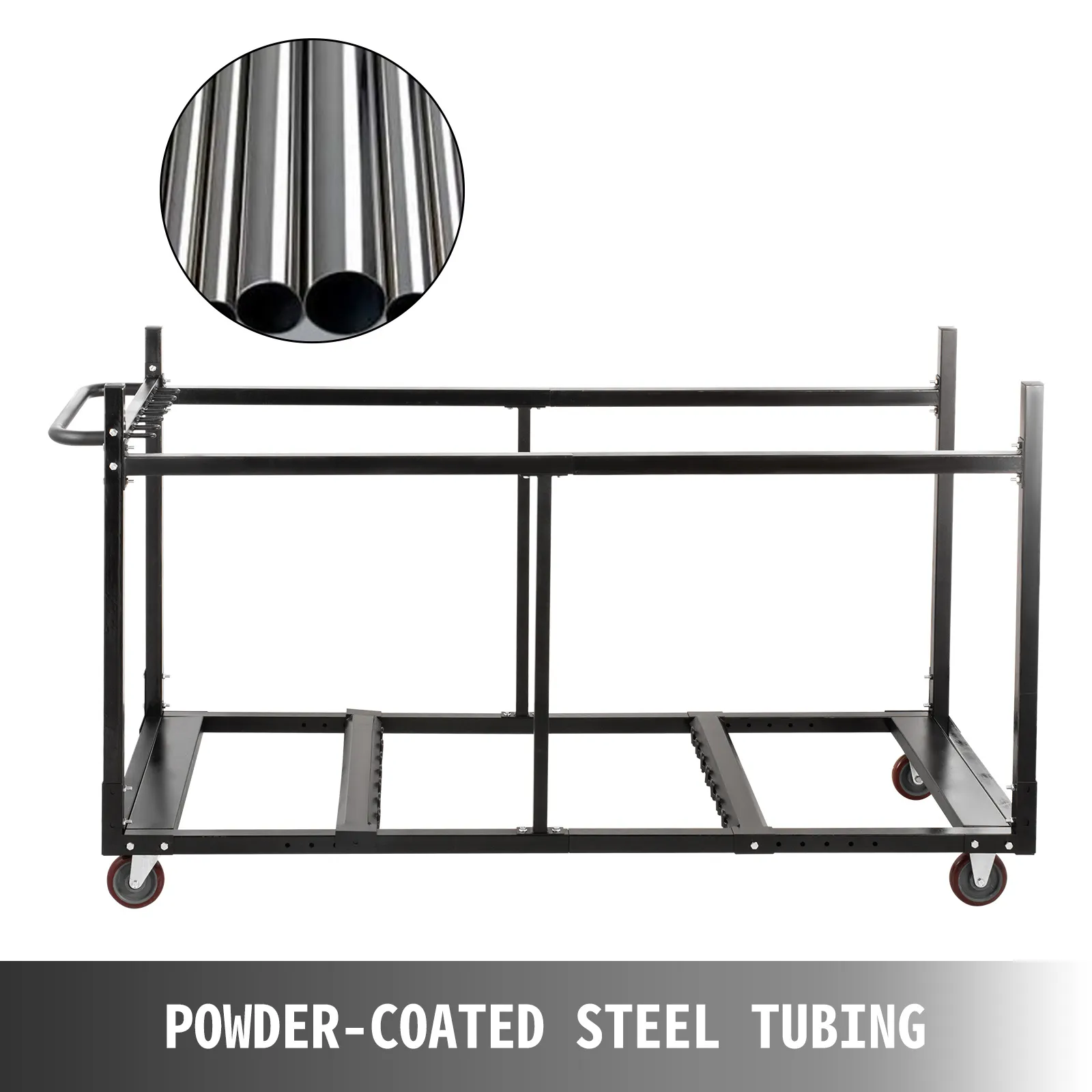 VEVOR chair and table dolly with powder-coated steel tubing and wheels